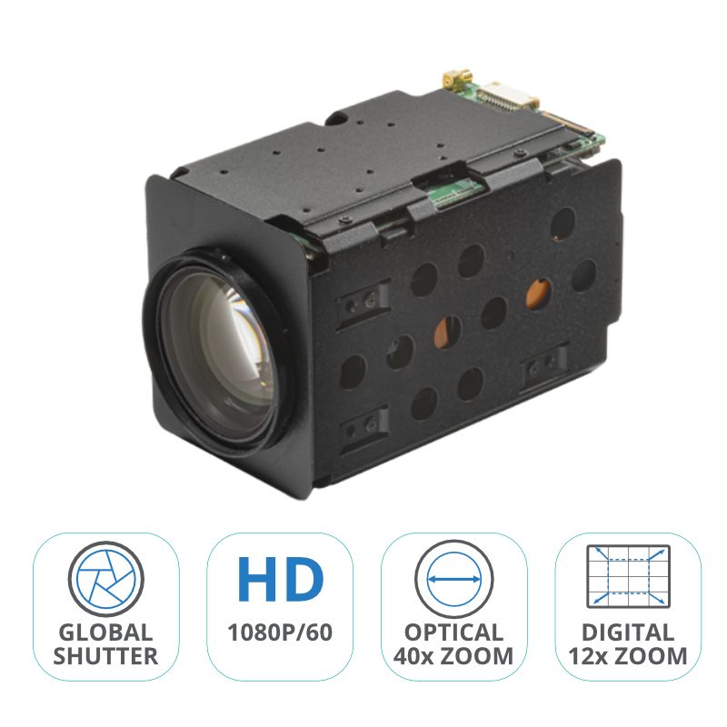 ATC-HZ8905J-L | 2MP Global Shutter Zoom Camera HD-SDI